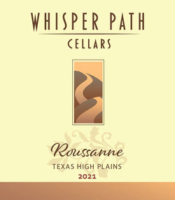 Whisper Path Cellars Roussanne Texas High Plains 2021
