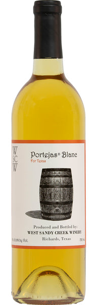 West Sandy Creek Winery Portejas Blanc For Texas 2020