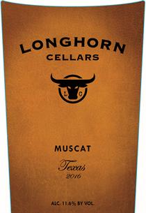Longhorn Cellars Muscat 2018