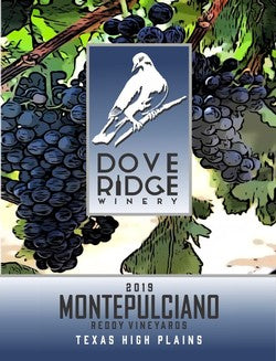 Dove Ridge Winery Montepulciano 2019