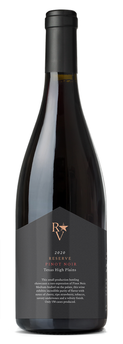 Reddy Vineyards Reddy Vineyards Reserve Pinot Noir 2020