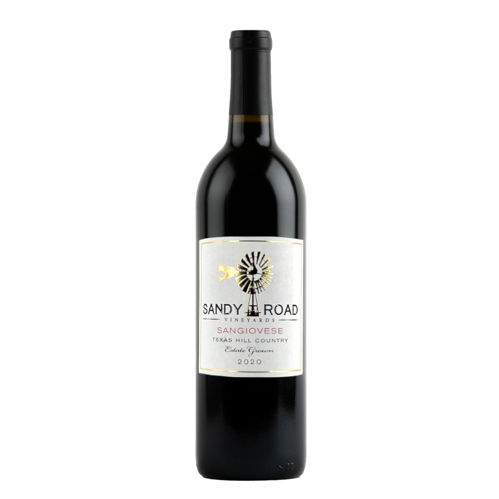 Sandy Road Vineyards Sangiovese Texas Hill Country 2020