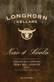 Longhorn Cellars Nero d'Avola 2019