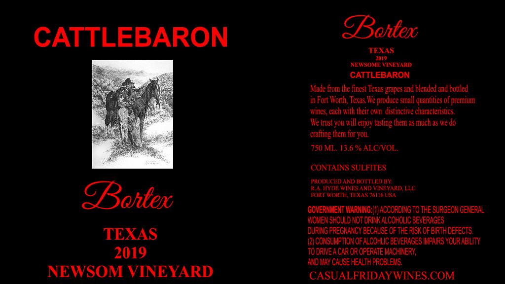 Casual Friday Winery Bortex 2019