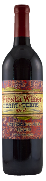 Fiesta Winery Heart of Texas Red Texas High Plains 2018