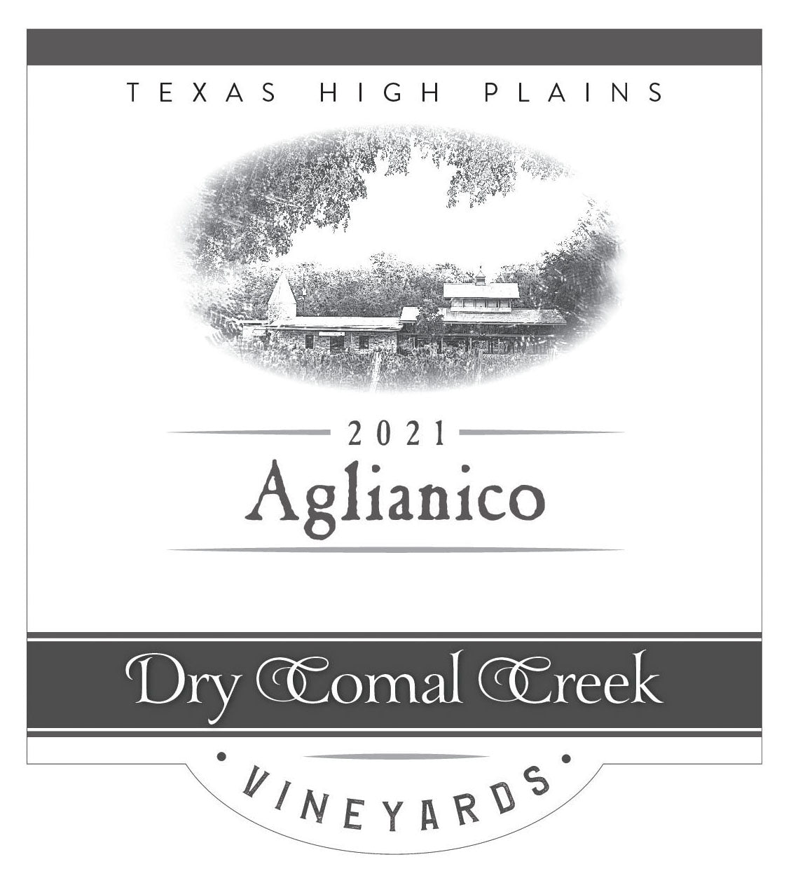 Dry Comal Creek Vineyards Aglianico 2021