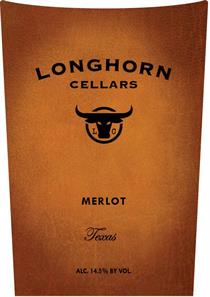 Longhorn Cellars Merlot Barrel Aged Texas NV