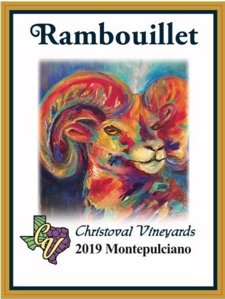 Christoval Vineyards Montepulciano 2020