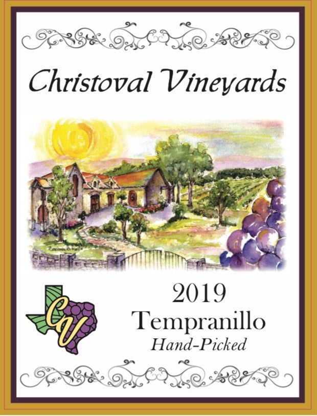 Christoval Vineyards Tempranillo 2019