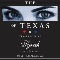 The Eyes of Texas Syrah 2018